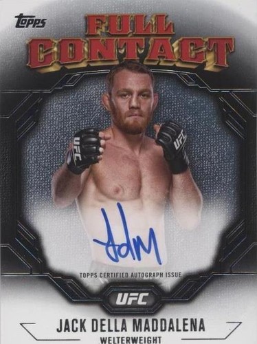 2024 Topps UFC Knockout - Jack Della Maddalena #FCA-JDM