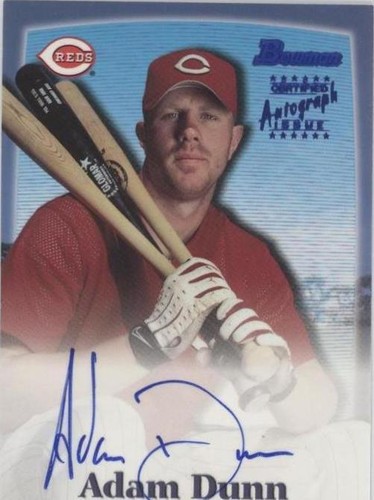 2000 Bowman - Adam Dunn #AD