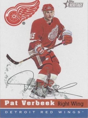 2000-01 Topps Heritage - Pat Verbeek #187