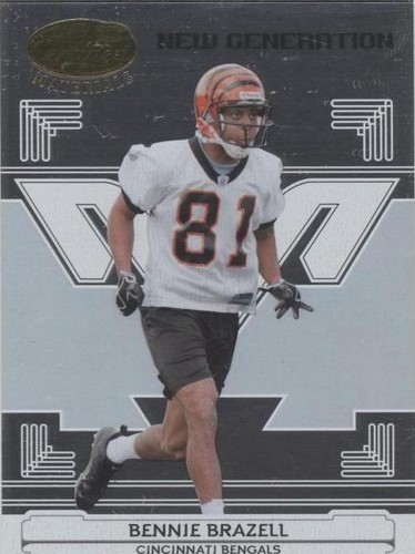 2006 Leaf Certified Materials Bennie Brazell #154