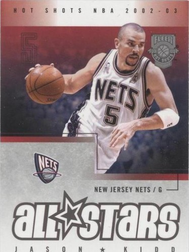2002-03 Fleer Hot Shots - Jason Kidd #162