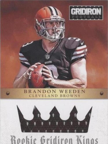 2012 Panini Gridiron Brandon Weeden #8
