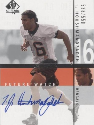 2001 SP Authentic T.J. Houshmandzadeh #142