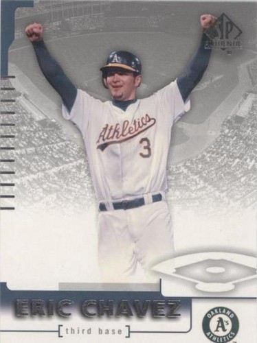 2004 SP Authentic - Eric Chavez #49