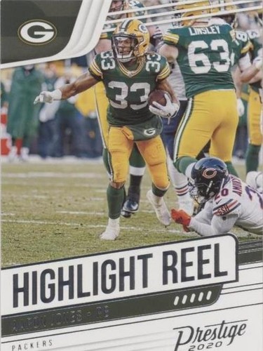 2020 Panini Prestige Aaron Jones #HR-AJ