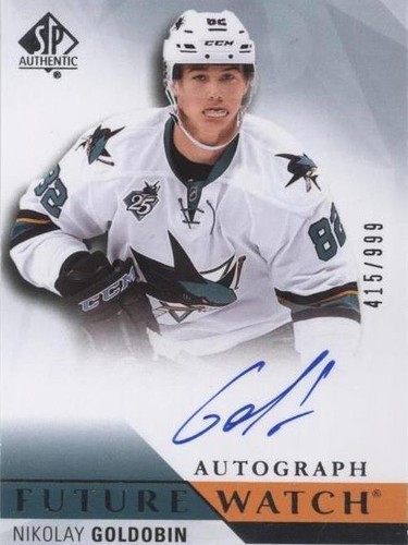 2015-16 SP Authentic - Nikolay Goldobin #266