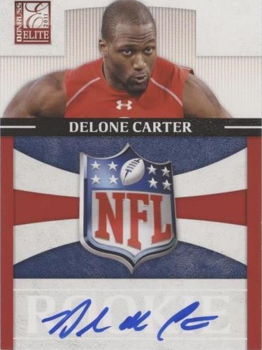 2011 Donruss Elite Delone Carter #17