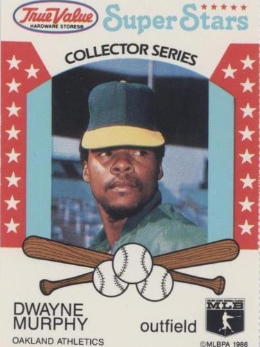 1986 True Value Hardware Super Stars - Dwayne Murphy #27