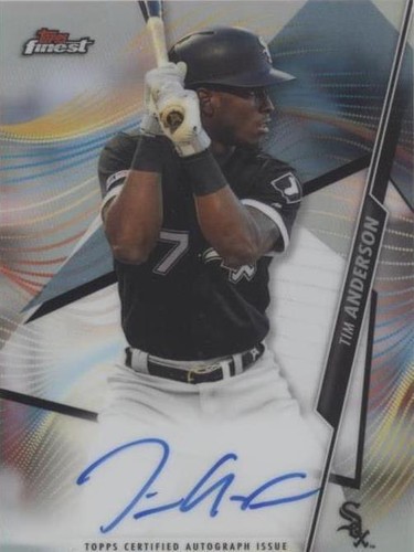 2020 Topps Finest - Tim Anderson #FA-TA