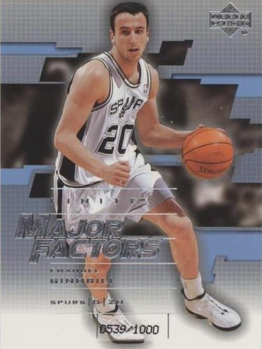 2003-04 Upper Deck Finite - Manu Ginobili #291