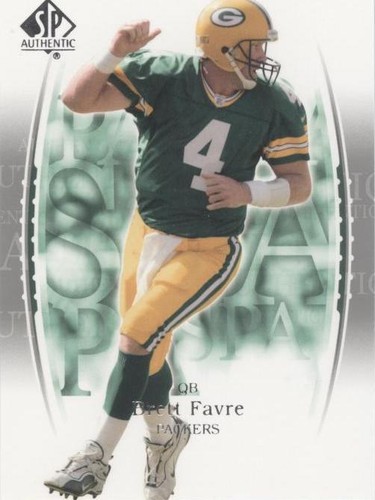 2003 SP Authentic Brett Favre #4