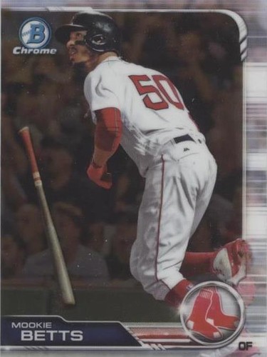 2019 Bowman Chrome - Mookie Betts #75