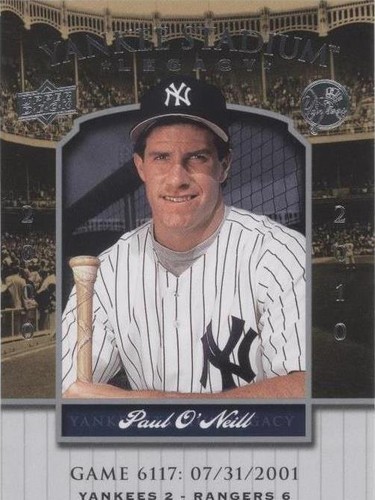 2008 Upper Deck - Paul O'Neill #YSL6117