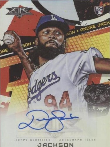 2022 Topps Fire - Andre Jackson #FA-AJ