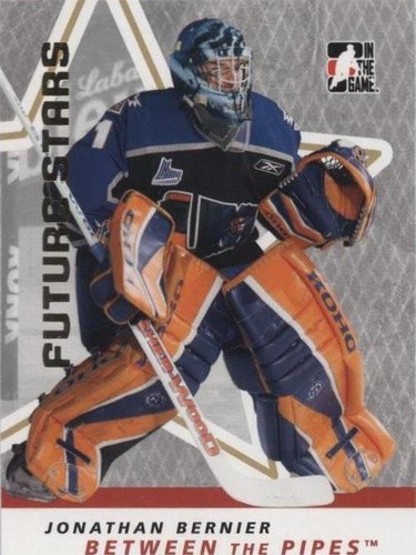 2006-07 In the Game Between the Pipes - Jonathan Bernier #24