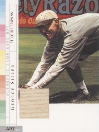 2003 Topps Gallery - George Sisler #ARGS