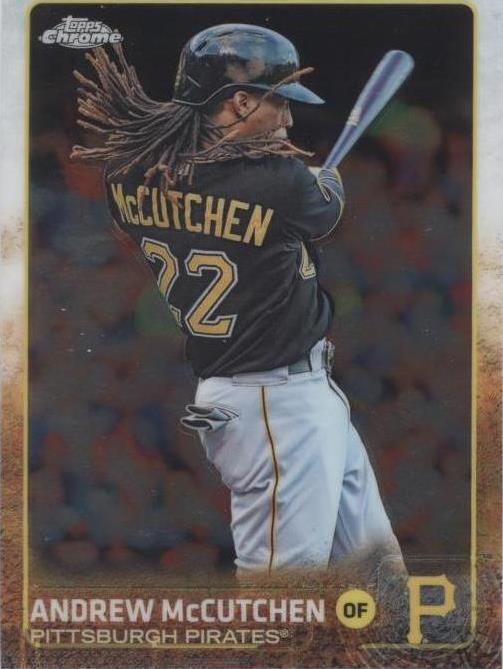 2015 Topps Chrome - Andrew McCutchen #76