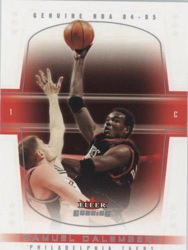 2004-05 Fleer Genuine - Samuel Dalembert #48