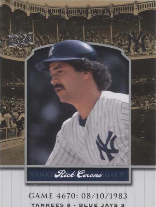 2008 Upper Deck - Rick Cerone #YSL4670