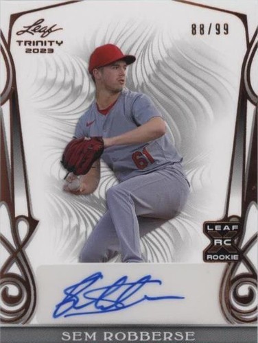 2023 Leaf Trinity - Sem Robberse #BA-SR2