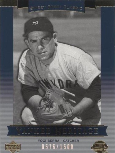2003 Upper Deck Sweet Spot Classic - Yogi Berra #150