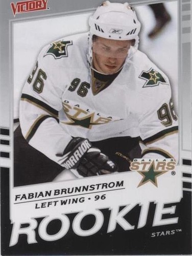 2008-09 Upper Deck Victory - Fabian Brunnstrom #305