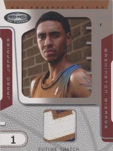 2002-03 Hoops Hot Prospects - Jared Jeffries #91