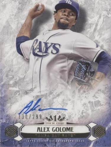 2016 Topps Tier One - Alex Colomé #BOA-AC