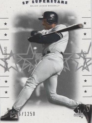 2001 SP Authentic - Bernie Williams #159