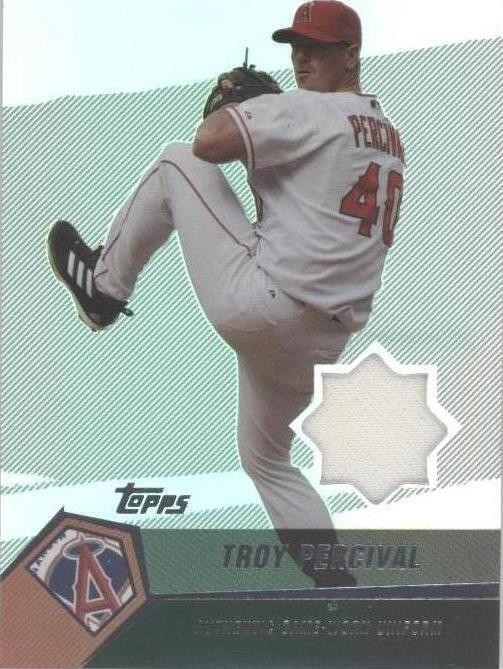 2004 Topps Clubhouse Collection - Troy Percival #TPE