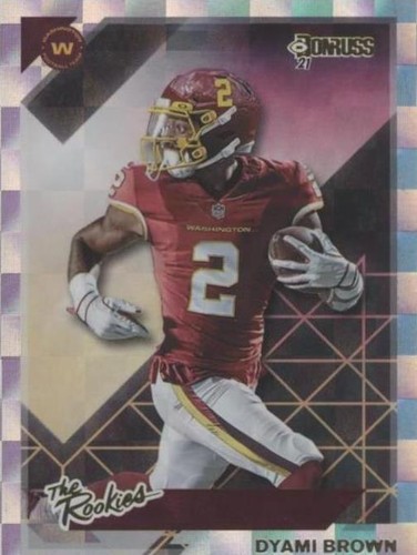 2021 Panini Donruss Dyami Brown #TR-DBR