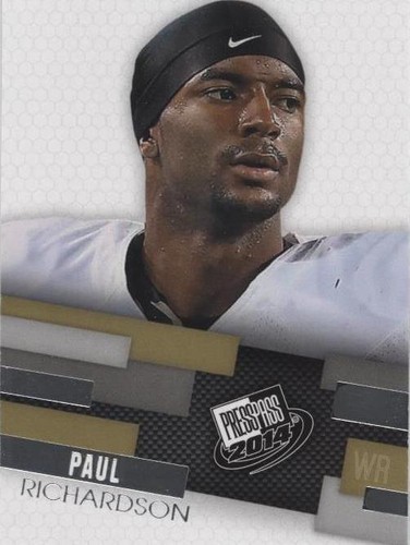 2014 Press Pass Paul Richardson #41
