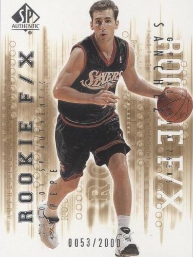 2000-01 SP Authentic - Pepe Sanchez #127
