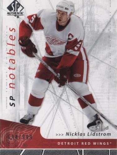 2006-07 SP Authentic - Nicklas Lidstrom #142