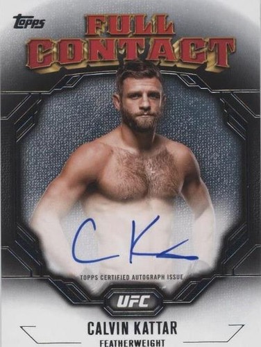 2024 Topps UFC Knockout - Calvin Kattar #FCA-CKR