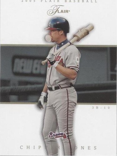 2005 Flair - Chipper Jones #26
