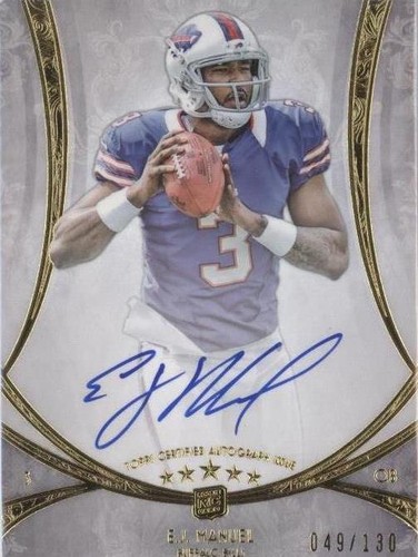 2013 Topps Five Star EJ Manuel #FSFA-EJM