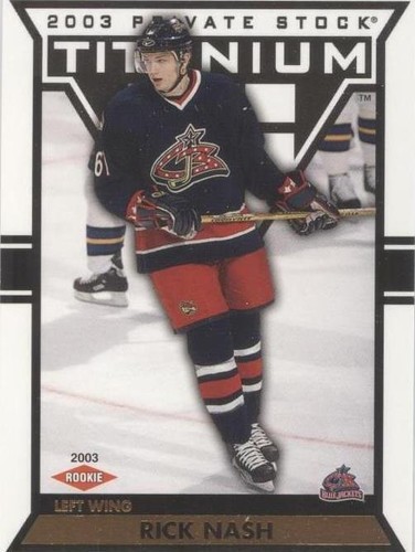 2002-03 Pacific Private Stock Titanium - Rick Nash #111
