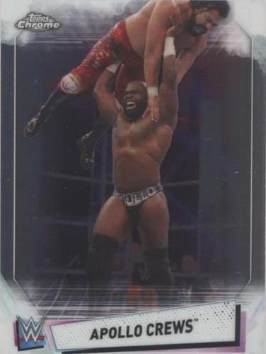 2021 Topps Chrome WWE - Apollo Crews #48