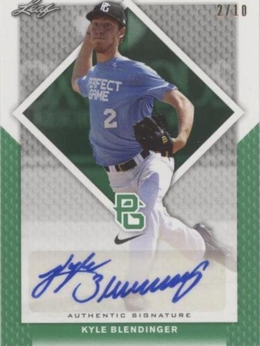 2016 Leaf Perfect Game National Showcase - Kyle Blendinger #BA-144