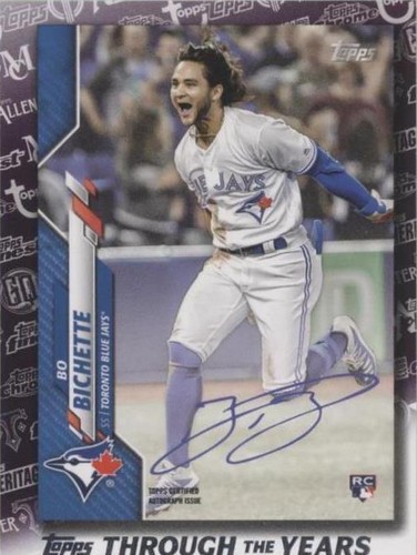 2021 Topps - Bo Bichette #TTY-30