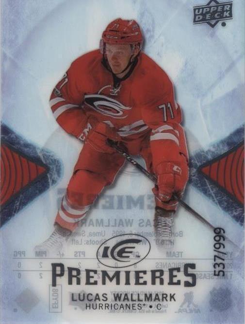 2017-18 Upper Deck Ice - Lucas Wallmark #130