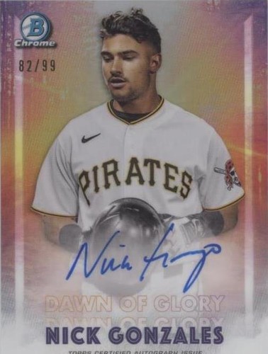 2021 Bowman Chrome - Nick Gonzales #DOGA-NG