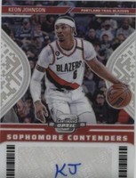 2022-23 Panini Contenders Optic - Keon Johnson #SCA-KJS