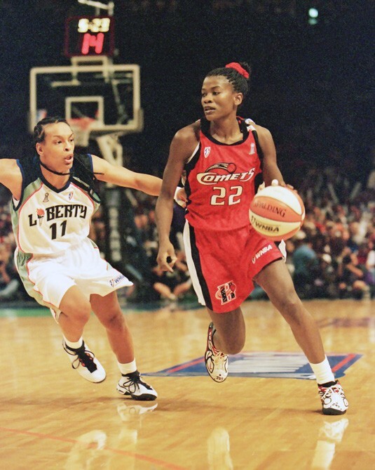 WNBA Sheryl Swoopes HOF サイン入り雑誌 Sheryl Swoopes 2023 Panini Origins WNBA #4 Team Origins SP