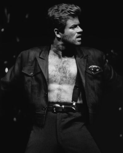 1988 Famous Singer GEORGE MICHAEL Glossy 8x10 Photo Rock Print WHAM Poster
