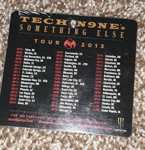 Tech N9ne Pass Promo
