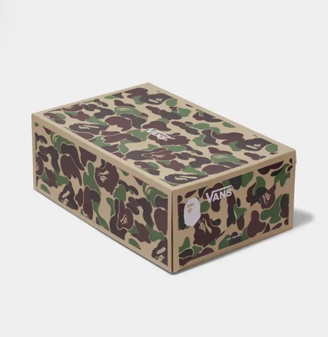 Pre-owned Vans X Bape Old Skool Tb Lx, Black (100% Authentic)