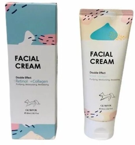 Glamfox Double Effect Retinol + Collagen Facial Cream - 2.82 oz - New In Box