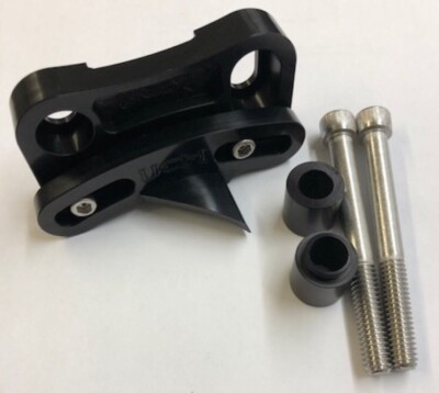 SBF timing pointer (Adjustable Billet Black) 10 O'Clock small block ford